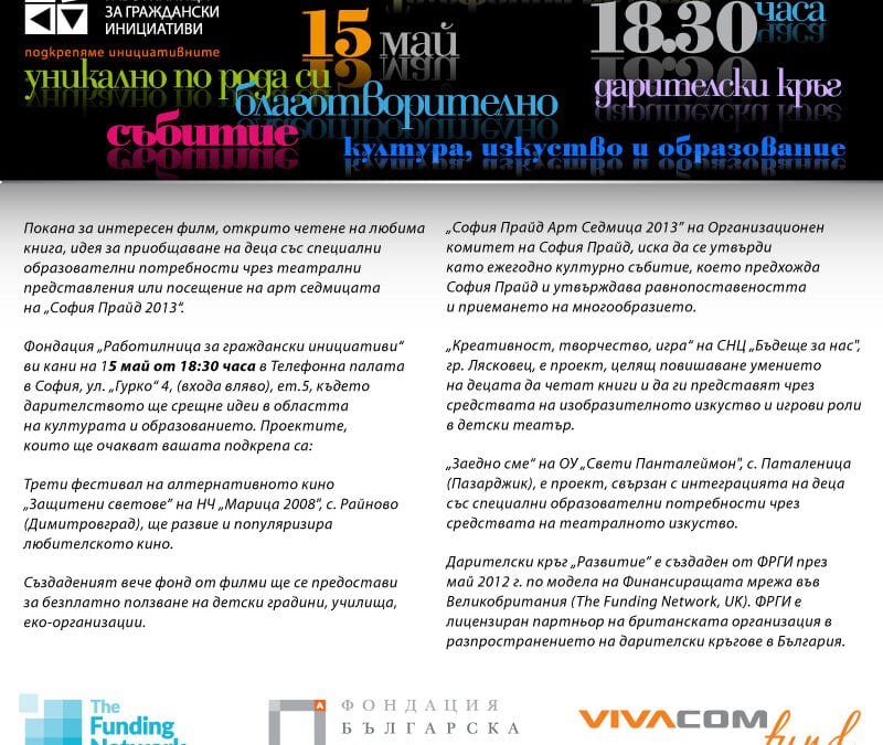 Среща на дарителски кръг „Развитие“