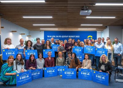 Програмата „Ти и Lidl за по-добър живот“ ще подкрепи нови 23 проекта
