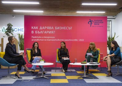 БДФ представи на специално събитие данни от проучване на тема „Как дарява бизнесът в България“