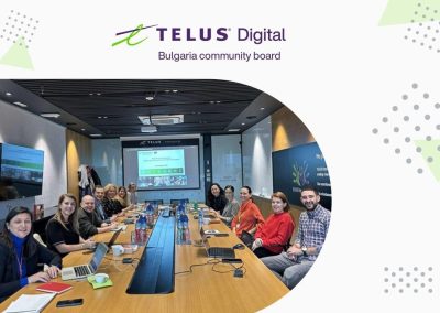 Фондацията на TELUS Digital в България финансира нови осем проекта на граждански организации