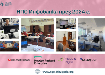 Над 1400 артикула достигнаха до 52 организации чрез НПО Инфобанка