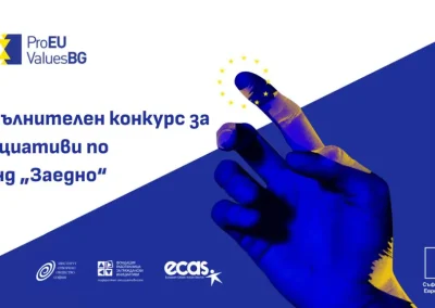 ФРГИ обявява допълнителен конкурс за инициативи по Фонд „Заедно“
